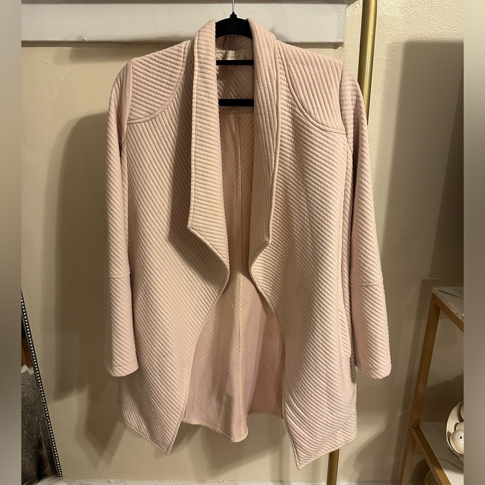 Skies are blue cream open cardigan size small